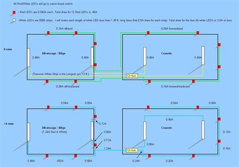 led wiring  hull truth boating  fishing forum