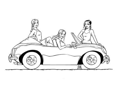 coloring pages  girls cars barbie coloring coloring pages