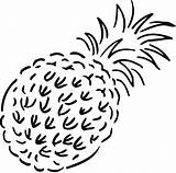 Pineapple Kids Coloring Fruit Drawing Wallpaper Pages Clipart Outline Cartoon Pineapples Library Cliparts Preschoolers Windows Popular Clip Coloringhome Getdrawings Wallpapers sketch template