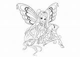 Coloring Winx Enchantix Youloveit Winxclubrus sketch template