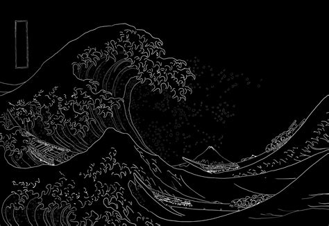 black wave wallpapers top  black wave backgrounds wallpaperaccess
