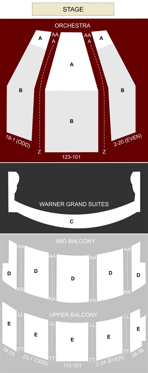warner theater washington dc seating chart stage washington theater