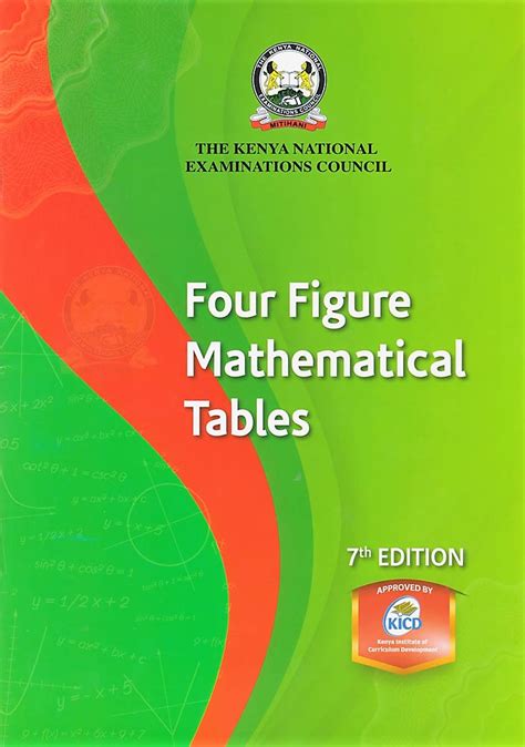 knec  figure maths tables  edition klb text book centre