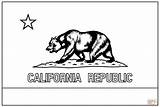 California Flag State Coloring Pages Line Bear Drawing Printable Drawings Flags Grizzly High Republic Color Pdf Getdrawings Choose Board Popular sketch template