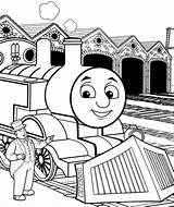 Pages Coloring Thomas Tank Engine Train Printable Colouring Sheets Christmas Friends Comments Color Cartoon Coloringhome sketch template