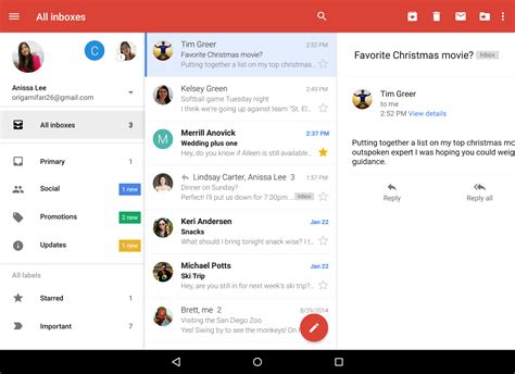 gmail update brings  unified inbox    email accounts