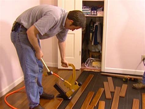 install  hardwood floor hgtv