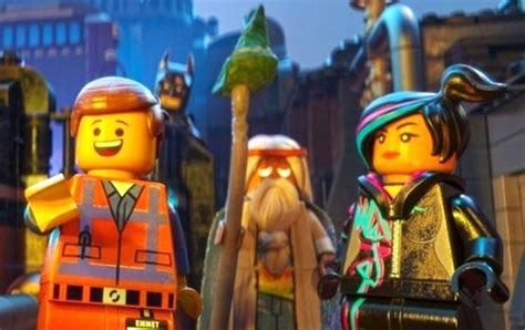 The Lego Movie Clips Emmet Wyldstyle And President Business