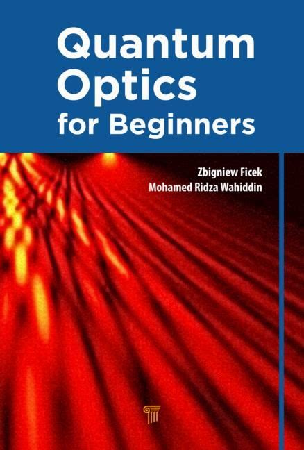 Quantum Optics For Beginners Book Cover Physics For Beginners