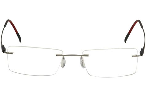 silhouette eyeglasses racing collection chassis 5502 rimless optical frame