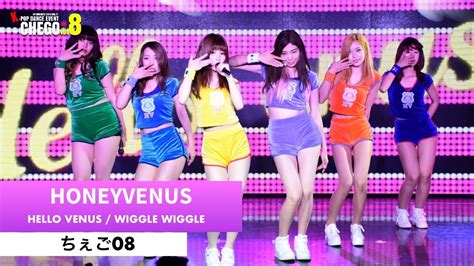 1 8 Honeyvenus Hello Venus 헬로비너스 Wiggle Wiggle【ちぇご08】kpop Dance Cover
