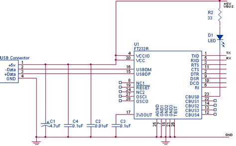 rs serial  usb converter pinout diagram  pinoutsru