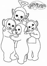 Teletubbies Sheets sketch template