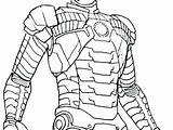Coloring Pages Iron Printable Getcolorings Man sketch template
