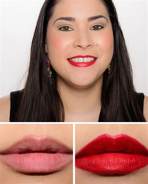 mac betty boop red lipstick review  swatches