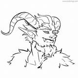 Krampus Horned Coloring Pages Xcolorings 1100px 98k Resolution Info Type  Size Jpeg sketch template