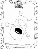 Coloring Otter Pb Pages Otters sketch template