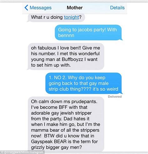 woman turns text messages from her crazy jewish mom into an instagram
