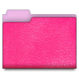 baby pink files icon art herpity