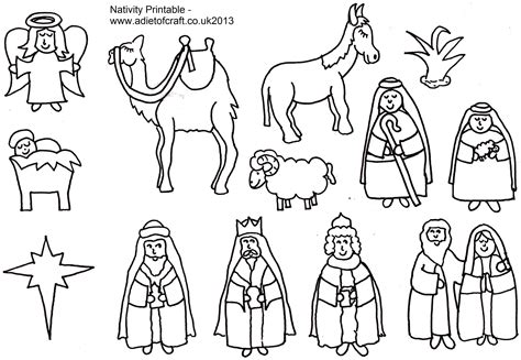 search results  nativity scene printable cutouts calendar
