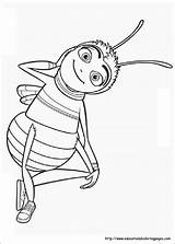Bee Movie Coloring Pages Kids Printable Movie03 Educationalcoloringpages sketch template