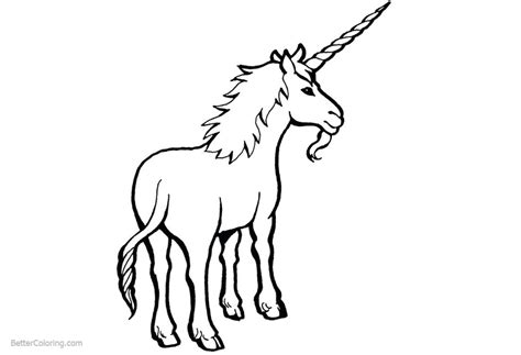 male unicorn coloring pages  printable coloring pages