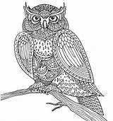 Eule Ausdrucken Malvorlage Ausmalen Eulen Mosaik Vorlagen Erwachsene 1116 Fuchs Mandalas Owl Hibou Uhu Schneeeule Pinnwand sketch template