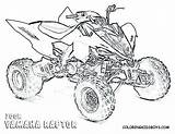 Coloring Wheeler Pages Four Atv Raptor Yamaha Dirt Colouring Bike Polaris Quad Printable Drawing Print Sheets Color Wheelers 700r Rzr sketch template