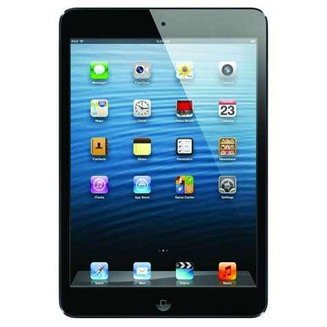 apple ipad mini gb wifi tablet  mp camera gray refurbished walmartcom