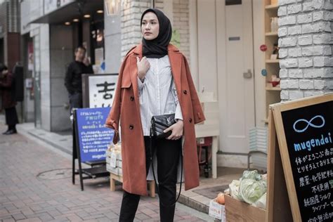 ootd sweater crop oversize hijab stylish  ide padu padan sweater