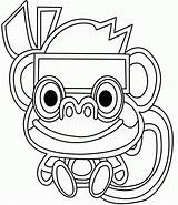 Monsters Moshi Coloring Pages Books sketch template