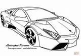 Coloring Lamborghini Pages Reventon Printable sketch template