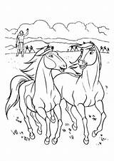 Coloring Coloriages Pferde Netflix Ausmalbild Kleurplaat Amoureuse Chevaux Paarden Dreamworks Gratuit Raskrasil Mustang Klicke Paard Craftwhack Malvorlagen Magique sketch template
