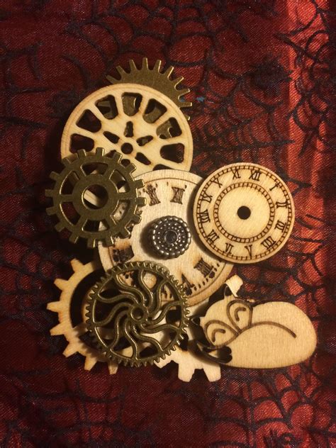steampunk pin steampunk accessories crafts