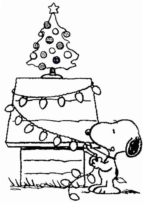 christmas coloring pages snoopy idih speed