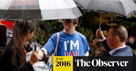 eu referendum youth turnout    high   thought brexit  guardian