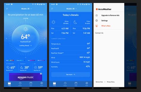 accuweather beta app redesigned  latest update android community