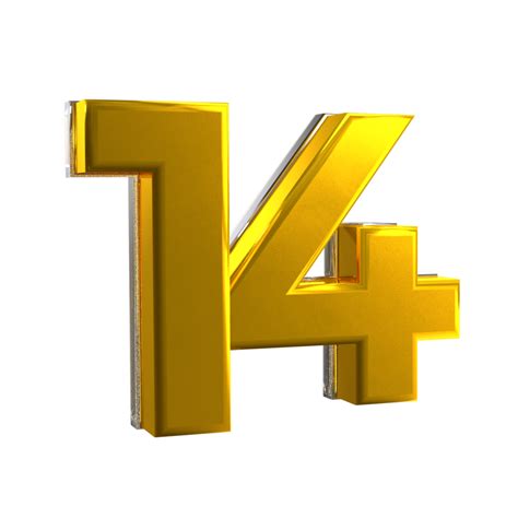 number  mental yellow  png