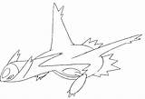 Latios Pokemon Coloring Pages Latias Mega Pokémon Drawings Legendary Template Morningkids sketch template