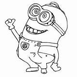 Coloring Pages Despicable Minion Naughty Dave Kids Wheeler Easy Printable Preschoolers Drawing Getcolorings Despicableme Getdrawings Me2 Parentune Books Color sketch template