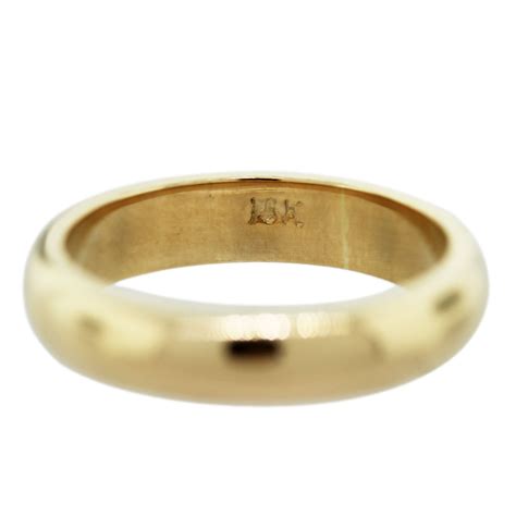 yellow gold mens wedding band ring raymond lee jewelers