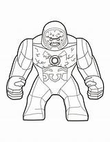Darkseid Villains Coloringonly Astronaut Supervillain Getcolorings Potter sketch template