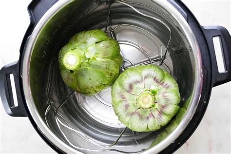 cook artichoke  electric pressure cooker storables