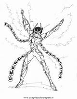 Cavalieri Zodiaco Cartone Animato Personaggio sketch template