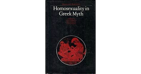 homosexuality in greek myth by bernard sergent