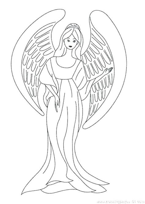 coloring pages angel coloring pages  angels anime angel page visits