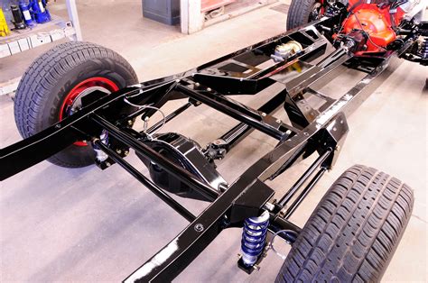 swapping  modern chassis   vintage ford hot rod network