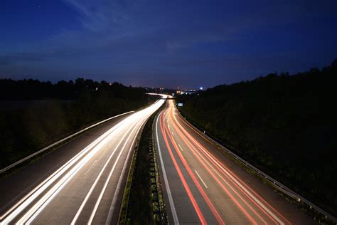 autobahn foto bild night nacht licht bilder auf fotocommunity