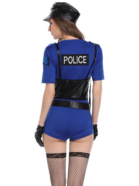 New Design Women Police Cosplay Costume