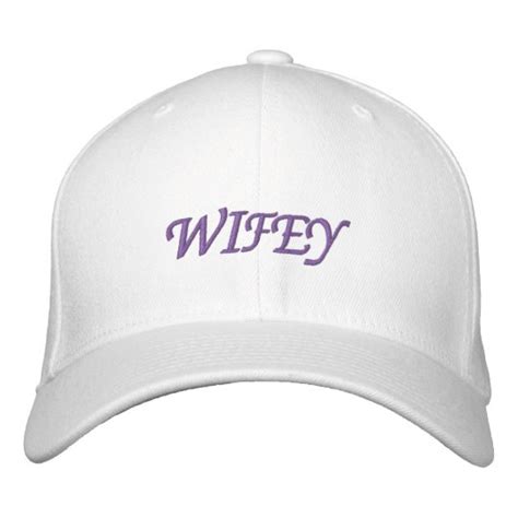 white wifey cap